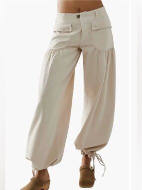 Free People Lotus Jeans Ecru Size 29